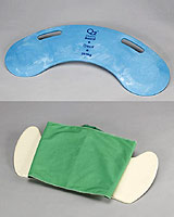 Patients use transfer boards to slide from one surface to another. transfer boards, home elevator, Houston, Friendswood